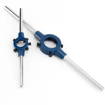 1 шт. круглый гаечный ключ, гибкая стальная круглая ручка для инструментов для нарезания резьбы M2-M36