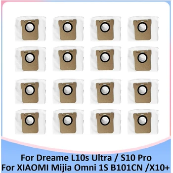 16 шт. для Dreame L10S Ultra S10 Xiaomi X10 + Plus Запчасти для робота-пылесоса, Пылесборник, Аксессуары, Грязный Мешок