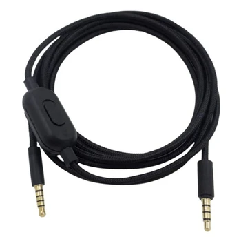 2 Шт Портативный кабель для наушников длиной 2 м, Аудиокабель для Logitech GPRO X G233 G433, Наушники, аксессуары для гарнитуры
