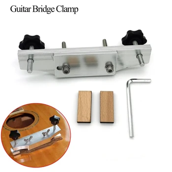 2021 Новый металлический зажим для гитарного моста Инструмент для склеивания гитарного моста из нержавеющей стали для Luthier Прямая поставка