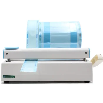 300-миллиметровая машина для запайки стерилизационных пакетов, машина для запайки бумажно-пластиковых пакетов для стерилизации полости рта 220 В 0