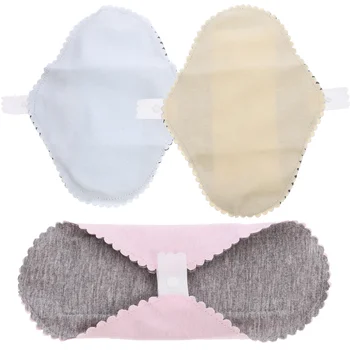 3шт моющихся прокладок для менструации, дышащих менструальных прокладок, удобных женских прокладок, расходных материалов для менструации