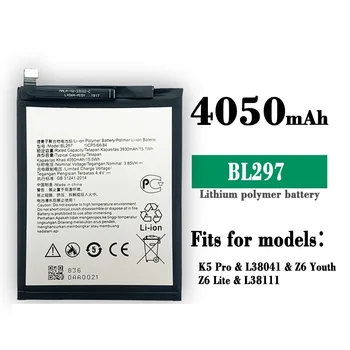 4050 мАч BL297 Аккумулятор Для Lenovo K5 Pro L38111 L38041 Z6 Lite Запасные Батареи Для Телефона Bateria + БЕСПЛАТНЫЕ ИНСТРУМЕНТЫ