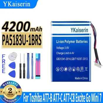 4200 мАч YKaiserin Аккумулятор PA5183U-1BRS Для Toshiba AT7-B AT7-C AT7-C8 Excite Go Mini 7 Аккумуляторы для мобильных телефонов Mini7