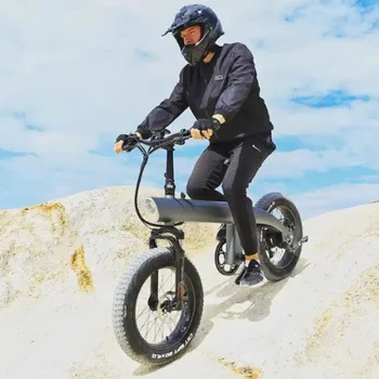 48V750W пляжный Снежный велосипед для взрослых, электрический велосипед Cruiser, электрический велосипед с толстыми шинами, 20-дюймовый 7-скоростной горный велосипед