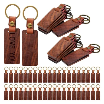 50 упаковок кожаных заготовок для брелоков Заготовок для деревянных брелоков Заготовок для деревянных брелоков Заготовок для деревянных брелоков