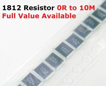 50 шт./лот SMD Чип-резистор 1812 2K/2.2K/2.4K/2.7K/3K/Ом 5% Сопротивление 2/2.2/2.4/2.7/3/K Резисторы 2K2 2K4 2K7 Бесплатная доставка 0
