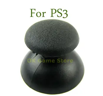 50шт Аналоговый Джойстик thumb Stick grip Cap для Sony PlayStation 3 PS3 Джойстик Контроллер Thumbsticks Запчасти