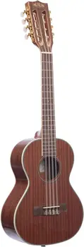 8-струнная теноровая гавайская гитара KA-8, натуральная, Тенор