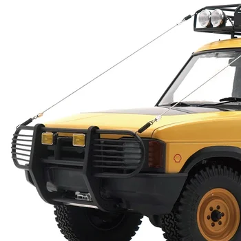 D1RC Металлическая Имитация Троса Переднего Бампера для 1/10 RC Гусеничного Автомобиля Traxxas Land Rover Camel Cup Discovery D90 D110 Аксессуары