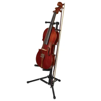 Flamer FL-13D Аксессуар для скрипки из алюминиевого сплава Портативная телескопическая подставка Подставка для скрипки