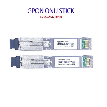 GPON SFP ONU Stick с разъемом MAC SC Модуль DDM pon 1.25 G / 2.5G 1310 нм/ 1490 нм 0