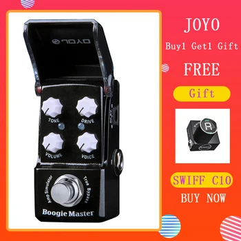 JOYO JF-309 Boogie Master Amplifier Simulator Гитарная педаль True Bypass Педаль эффектов перегрузки звуков современного рока и металла 0