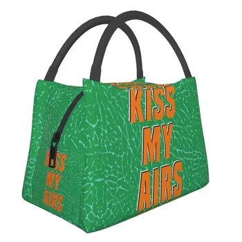 Kiss My Airs Изолированные сумки для ланча для женщин, Сменный термоохладитель, ланч-бокс для еды, кемпинг, путешествия