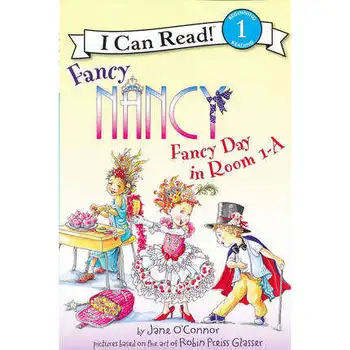 MiluMilu Original Books Fancy Nancy: День в комнате 1 -Английская книжка с картинками для детей