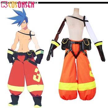 PROMARE Galo Thymos Косплей костюм Burning Rescue Costume Аниме костюм для косплея на заказ
