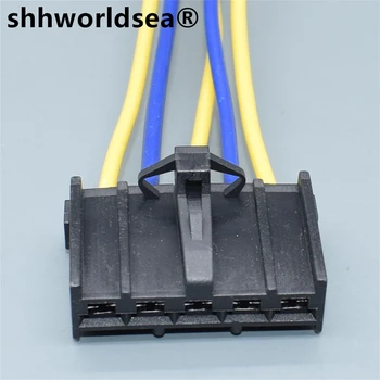 shhworldsea Автоматический 5-контактный разъем для жгута проводов DJ7052A-4.8-21 Автоматический соединитель проводов