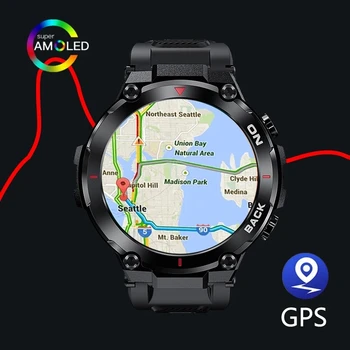 SIHUI Новые смарт-часы с GPS, мужские военные, водонепроницаемые, 5ATM, длительное время автономной работы, Тактические умные часы, насыщающие кровь кислородом для Samsung iPhone 0