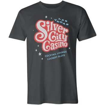 Silver City Casino - винтажная футболка Las Vegas 0