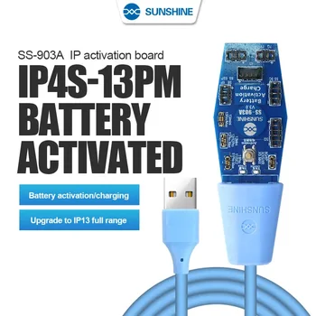 SUNSHINE SS-903A Активация Зарядки Аккумулятора iPhone Зарядка Небольшой платы Точное Определение для IP4S ~ 13 /13Pro/13 Pro Max/13 Mini