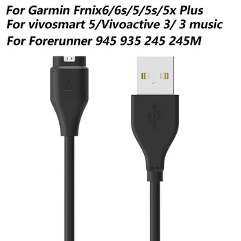USB-Кабель для зарядки Garmin Vivoactive 3 charger 4s 935 Venu Sq 945 245 Fenix 5S charger 5 5X Plus 7 6 6S 6X Pro кабель длиной 1 м Быстро