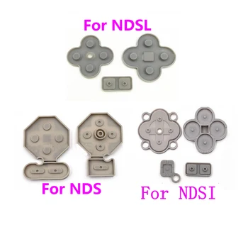 ZUIDID1set Проводящая Резина Для NDS DS Для NDSL DSL Для NDSI Резиновая Проводящая Накладка для кнопок Запасная Часть Силиконовой Накладки для ключей