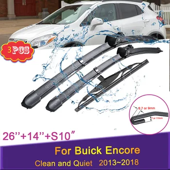 Автомобильные Щетки Стеклоочистителя Для Buick Encore Opel Vauxhall Mokka 2013 ~ 2018 2016 Передние и Задние Стеклоочистители Auto Accessorie 0