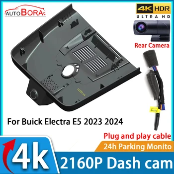 Автомобильный видеорегистратор AutoBora ночного видения UHD 4K 2160P DVR Dash Cam для Buick Electra E5 2023 2024