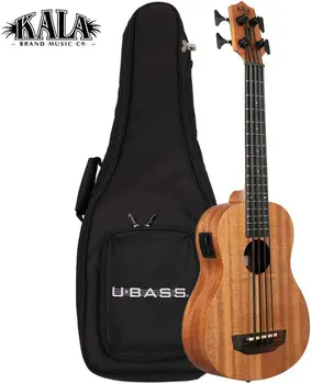 Акустико-электрическая бас-гитара U-Bass - натуральный атлас 0