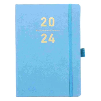Английский блокнот формата А5 со вставкой для ручки Планировщик Блокнот Домашнее годовое расписание Блокнот Ежедневное планирование Блокнот Расписание книга 0