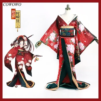 Аниме! Свидание с живым Токисаки Куруми, банный халат, Кимоно, великолепная элегантная униформа, косплей, костюм на Хэллоуин, бесплатная доставка