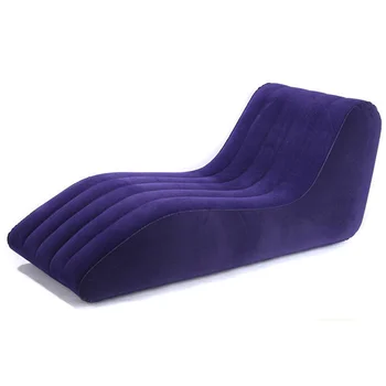 Бесплатная доставка Надувные диваны-кровати Уличная мебель Дорожный Пляжный Походный стул Шезлонг Бархатный расслабляющий складной стул 0