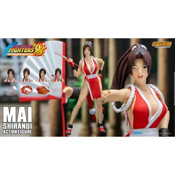 В наличии Оригинальные игрушки Storm Toys 1/12 The King of Fighters '98 Ultimate Match, коллекция аниме Mai Shiranui, Фигурки, модели игрушек 0