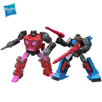 В наличии оригинальные трансформеры Hasbro Shattered Glass Wheeljack Chase nime Figure Фигурки героев Модели игрушек