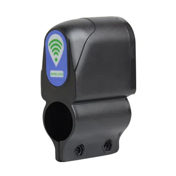 Велосипедная Охранная сигнализация Со звуковым замком на 110 дБ (черный)