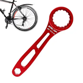 Гаечный ключ Нижний Портативный Инструмент для нижнего кронштейна Универсальный Алюминиевый сплав С многофункциональным инструментом для снятия велосипедной рукоятки для велосипеда