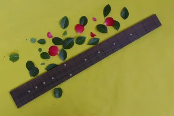 Гриф электрогитары из розового дерева для грифа гитары на 24 лада, инкрустация в 25,5 дюймов точками, высококачественные гитарные детали, более легкое использование, сделай САМ 0
