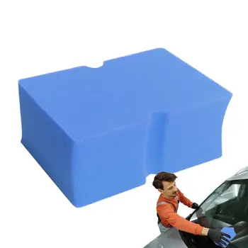 Губка для чистки автомобиля Мягкая Губка для мытья автомобиля с защитой от царапин Дышащая Большая Губка Удобные Аксессуары для автомойки 0