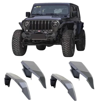 Для Jeep для Wrangler JK 2007 + алюминиевые расширители передних и задних крыльев