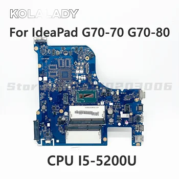 Для Lenovo IdeaPad B70-80 G70-80 Z70-80 Z70-70 G70-70 B70-70 материнская плата ноутбука NM-A331 с процессором I5-5200U материнская плата 100% протестирована