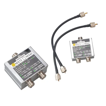 Дропшиппинг VHF + UHF Дуплексер 144-148 МГц/400-470 МГц Комбинирующая Внутренняя Антенна Различной Частоты для Антенны VHF + UHF-Дуплексора