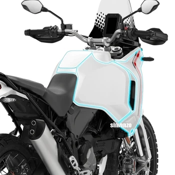 Защитная пленка для обтекателя мотоцикла DESERT X TPU Protector Аксессуары для невидимой пленки Защита бака для Ducati Desert X 2023-