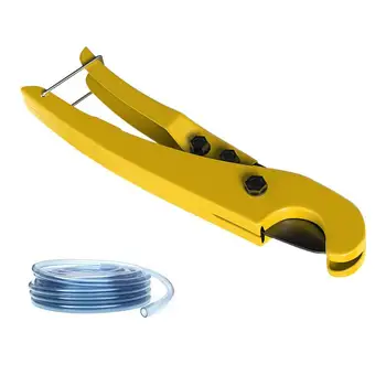 Инструмент для резки ПВХ Труборез со стальным лезвием SK5 PPR Ножницы для водопроводных труб Прочный и быстрый резак для труб и тюбингов для ремонта дома
