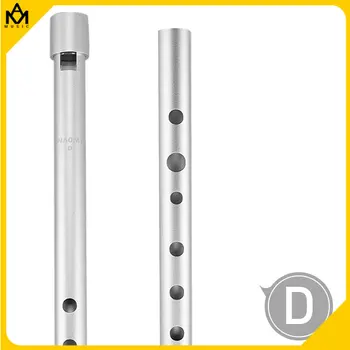 Ирландский пенни-свисток NAOMI 6 отверстий Британская флейта клавиша D Ирландский международный инструмент Идеально подходит для начинающих и экспертов среднего звена