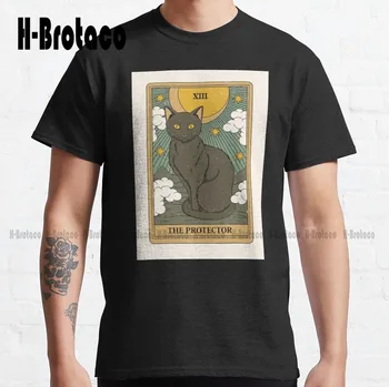 Классическая футболка с художественным принтом The Protector, Винтажная рубашка Tash Sultana, Уличная одежда Harajuku, Негабаритные Футболки с графическим рисунком, 100% Хлопок 0