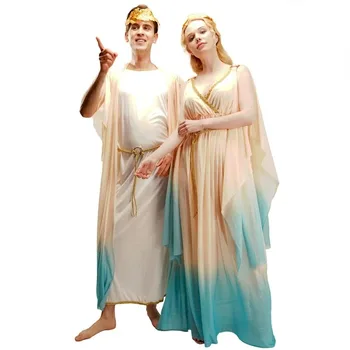 Костюмы персонажей для ролевых игр, взрослые древнеримские костюмы, Дистрибьюторская партия, взрослые пары мужчин и женщин, греческая мифология