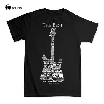 Креативный дизайн, футболка Guitar Legends 1959 американского стандарта. Летняя хлопковая мужская футболка с круглым вырезом и коротким рукавом, новинка S-5Xl Унисекс