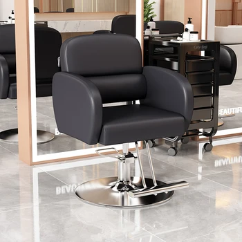 Кресло для мытья волос, для макияжа, Вращающиеся ресницы, Роскошное парикмахерское кресло для парикмахерской, Косметический салон Cadeira, Эргономичная мебель