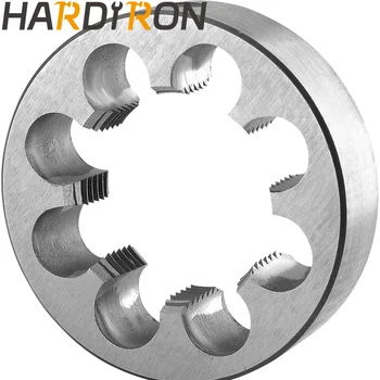 Круглая плашка для нарезания резьбы Hardiron Metric M64X6, плашка для нарезания резьбы M64 x 6.0 Правая