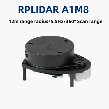 Лидарный Датчик SLAMTEC RPLIDAR A1 A1M8 360-Градусный 2D Лазерный Сканер с Определением Расстояния в радиусе 12 м для Навигации Робота ROS
